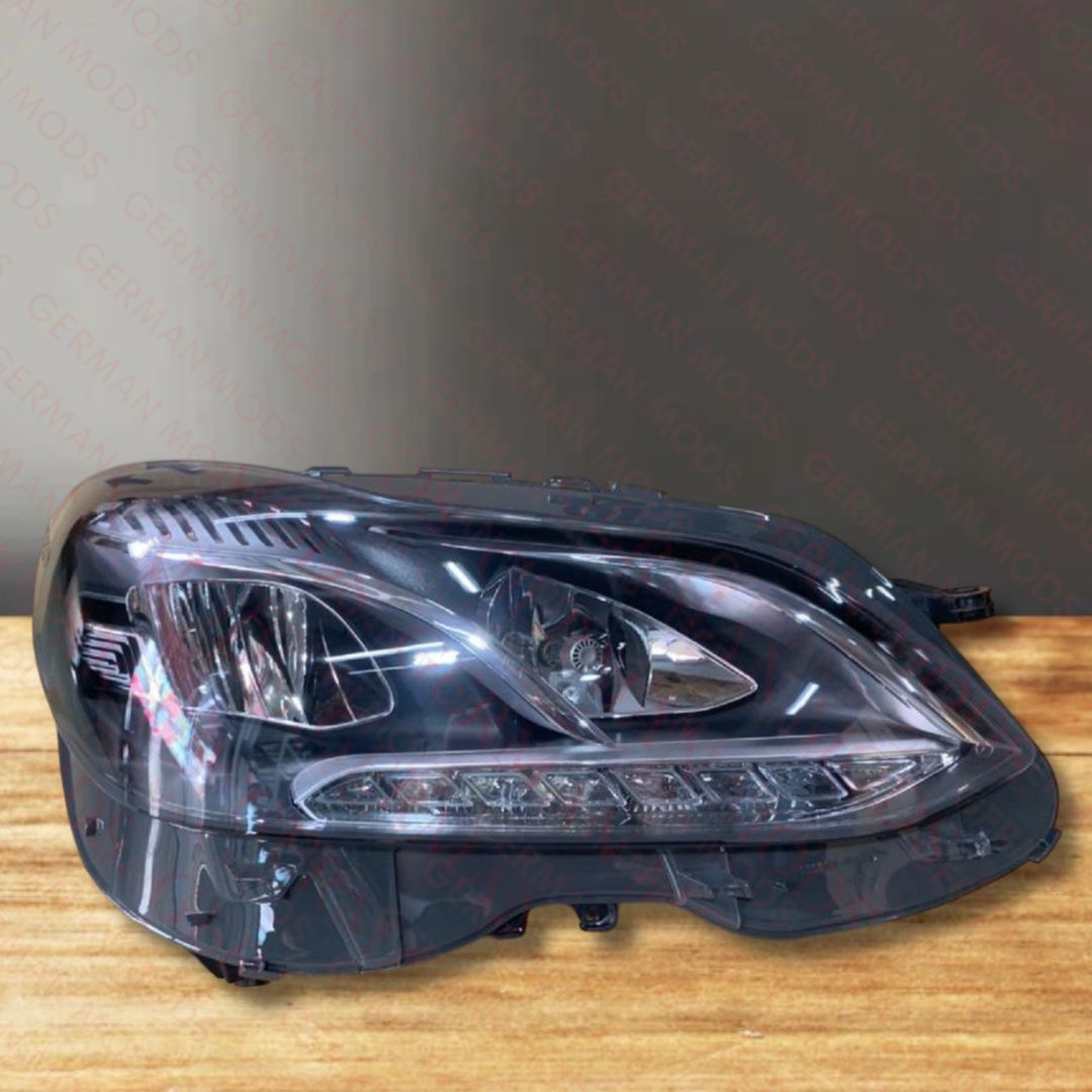 Mercedes-Benz E-Class W212 S212 Saloon Estate Facelift 2012-2016 Genuine OEM Static LED Headlight / Headlamp Assembly PAIR A2128201939 & A2128202039