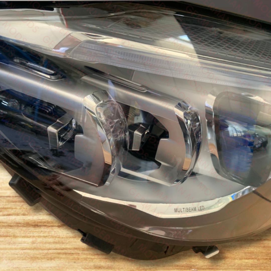 Mercedes-Benz C-Class W205 Facelift 2018-2022 Genuine OEM Intelligent Light System ILS Multibeam LED Headlight / Headlamp Assembly Right / Driver / Off Side A2059061806