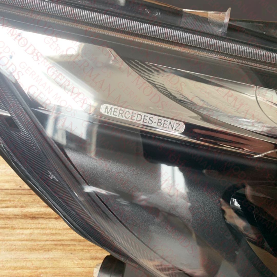 Mercedes-Benz Vito V-Class EQV W447 Facelift 2019-2024 Genuine OEM Black Edition Intelligent LED ILS MULTIBEAM Headlight / Headlamp Assembly PAIR A4479063401 & A4479063501