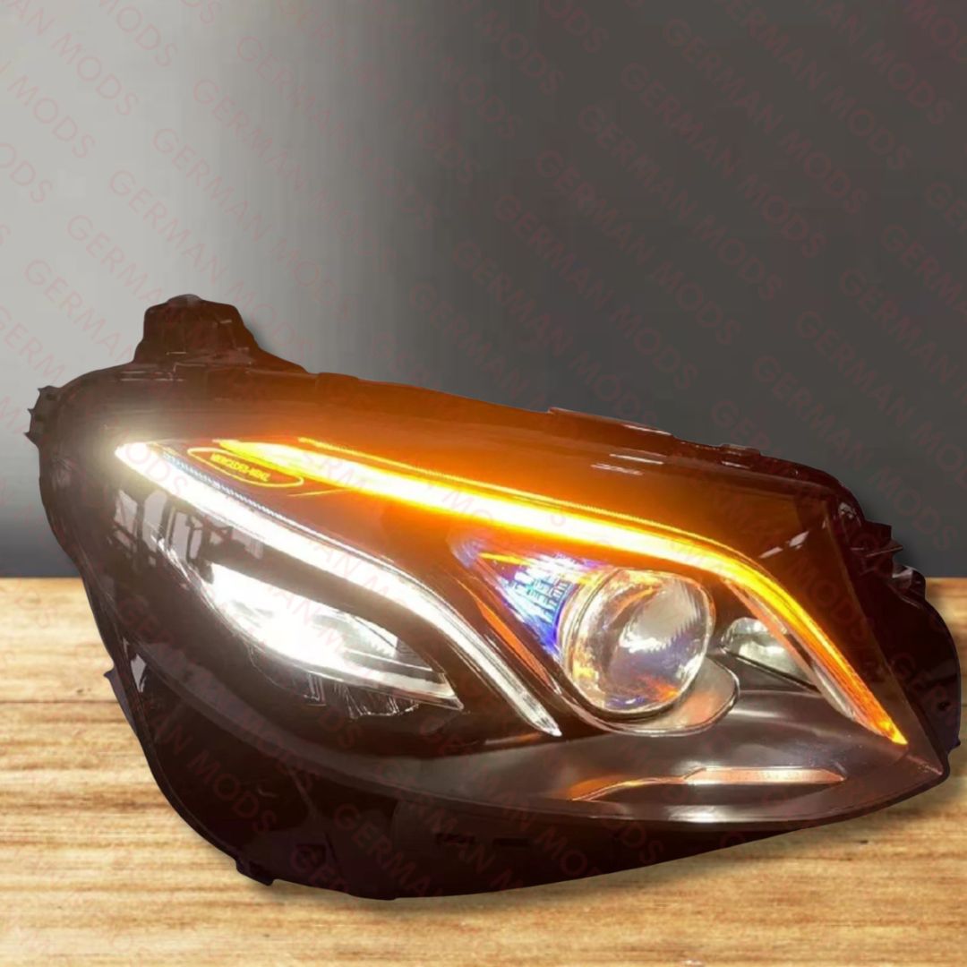 Mercedes-Benz E-Class W213 S213 C238 A238 Pre-Facelift 2016-2020 Genuine OEM Blue DRL Intelligent LED ILS MULTIBEAM Headlight / Headlamp Assembly PAIR A2139064704 & A2139064804