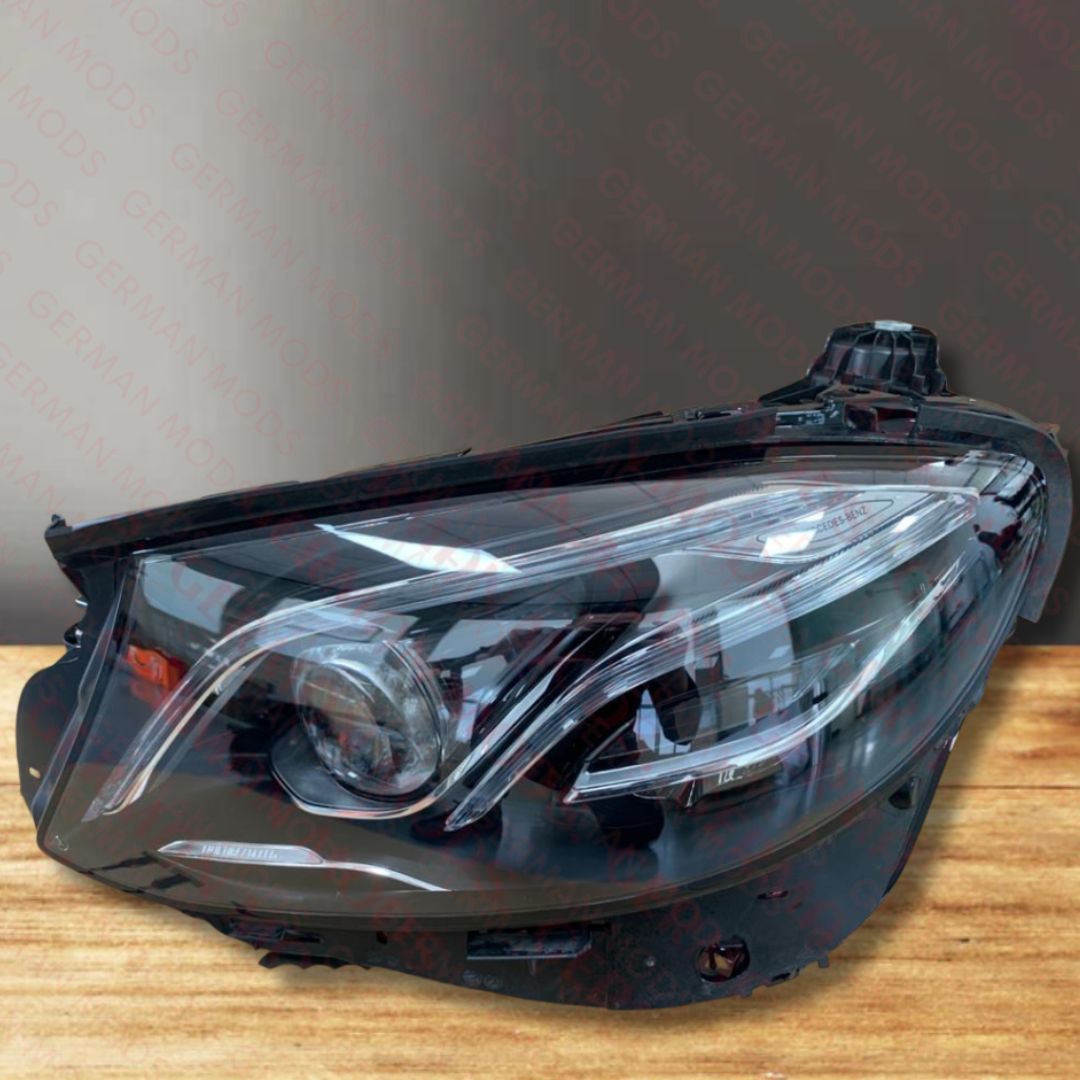Mercedes-Benz E-Class W213 S213 C238 A2a38 Pre-Facelift 2016-2020 Genuine OEM Blue DRL Intelligent LED ILS MULTIBEAM Headlight / Headlamp Assembly Left / Passenger / Near Side A2139064704