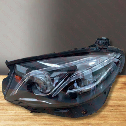 Mercedes-Benz E-Class W213 S213 C238 A2a38 Pre-Facelift 2016-2020 Genuine OEM Blue DRL Intelligent LED ILS MULTIBEAM Headlight / Headlamp Assembly Left / Passenger / Near Side A2139064704