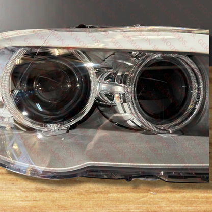 BMW 5 SERIES F10 F11 2009-2013 BI XENON HEADLIGHT LEFT/PASSENGER/NEAR side AND RIGHT/DRIVER/OFF SIDE 7271909+7271910