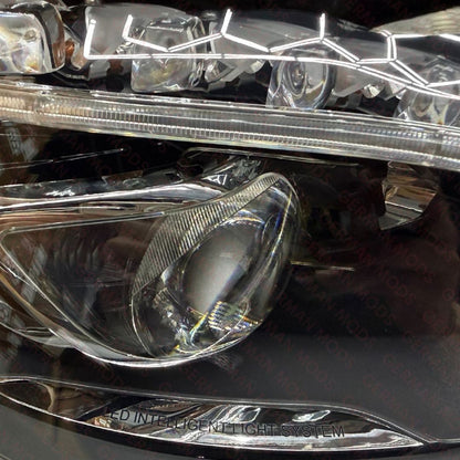 Mercedes-Benz E-Class W207 C207 Coupe Facelift 2012-2016 Genuine OEM LED Intelligent Light System ILS Multibeam Headlight / Headlamp Assembly PAIR A2078208761 & A2078208861