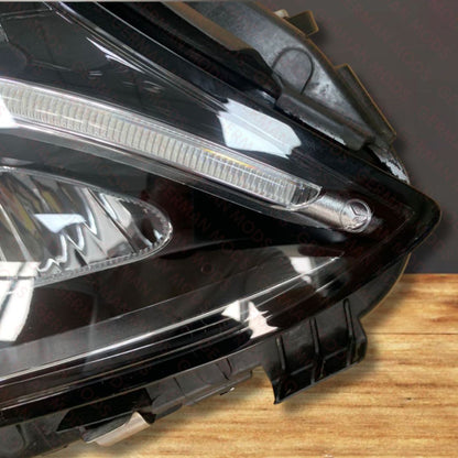 Mercedes-Benz C-Class W205 2014-2018 Genuine OEM Plug-in Hybrid High Performance Blue Eye LED Headlight / Headlamp Assembly Right / Driver / Off Side A2059060204