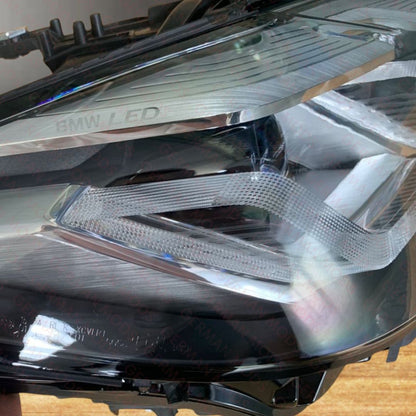 BMW 5 SERIES 2021-2024 G30 G31 F90 M5 ADAPTIVE LED AHL HEADLIGHT LEFT/PASSENGER/NEAR AND RIGHT/DRIVER/OFF SIDE COMPLETE PAIR 63119479263+63119479264