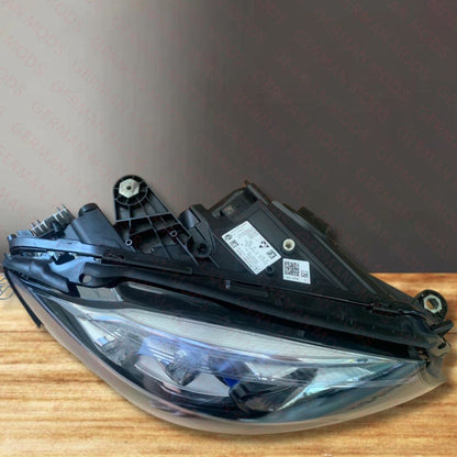 Mercedes-Benz C-Class W205 Facelift 2018-2022 Genuine OEM Intelligent Light System ILS Multibeam LED Headlight / Headlamp Assembly PAIR A2059061706 + A2059061806