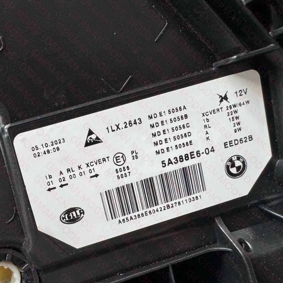 BMW 5 SERIES 2021-2024 G30 G31 F90 M5 ADAPTIVE LED SHADOW EDITION AHL HEADLIGHT RIGHT/DRIVER/OFF SIDE 63118084378