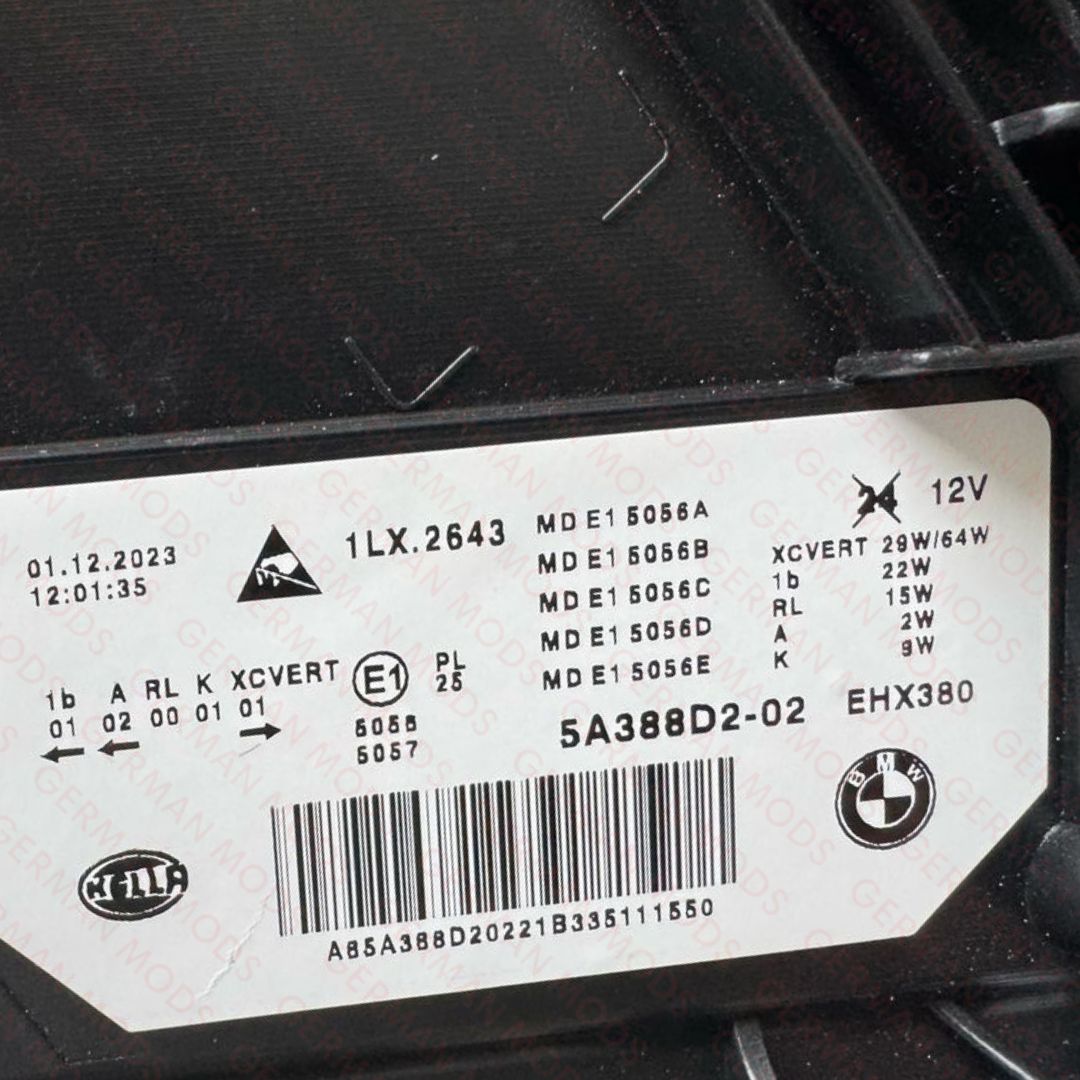 BMW 5 SERIES 2021-2024 G30 G31 F90 M5 ADAPTIVE LED AHL HEADLIGHT RIGHT/DRIVER/OFF SIDE 63119479264