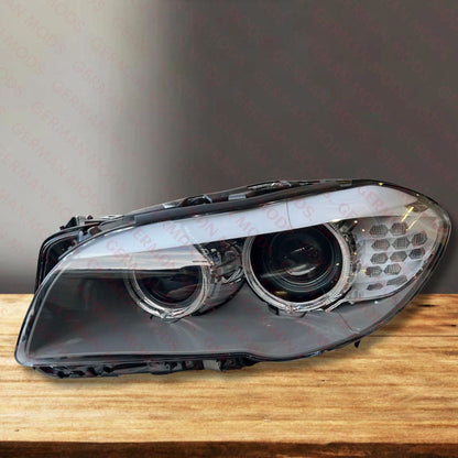 BMW 5 SERIES F10 F11 2009-2013 BI XENON HEADLIGHT LEFT/PASSENGER/NEAR side AND RIGHT/DRIVER/OFF SIDE 7271909+7271910