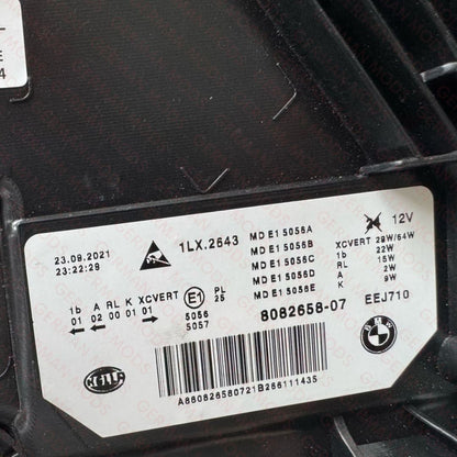 BMW 5 SERIES 2021-2024 G30 G31 F90 M5 ADAPTIVE LED SHADOW EDITION AHL HEADLIGHT LEFT/PASSENGER/NEAR SIDE AND RIGHT/DRIVER/OFF SIDE COMPLETE PAIR 63118084377+63118084378